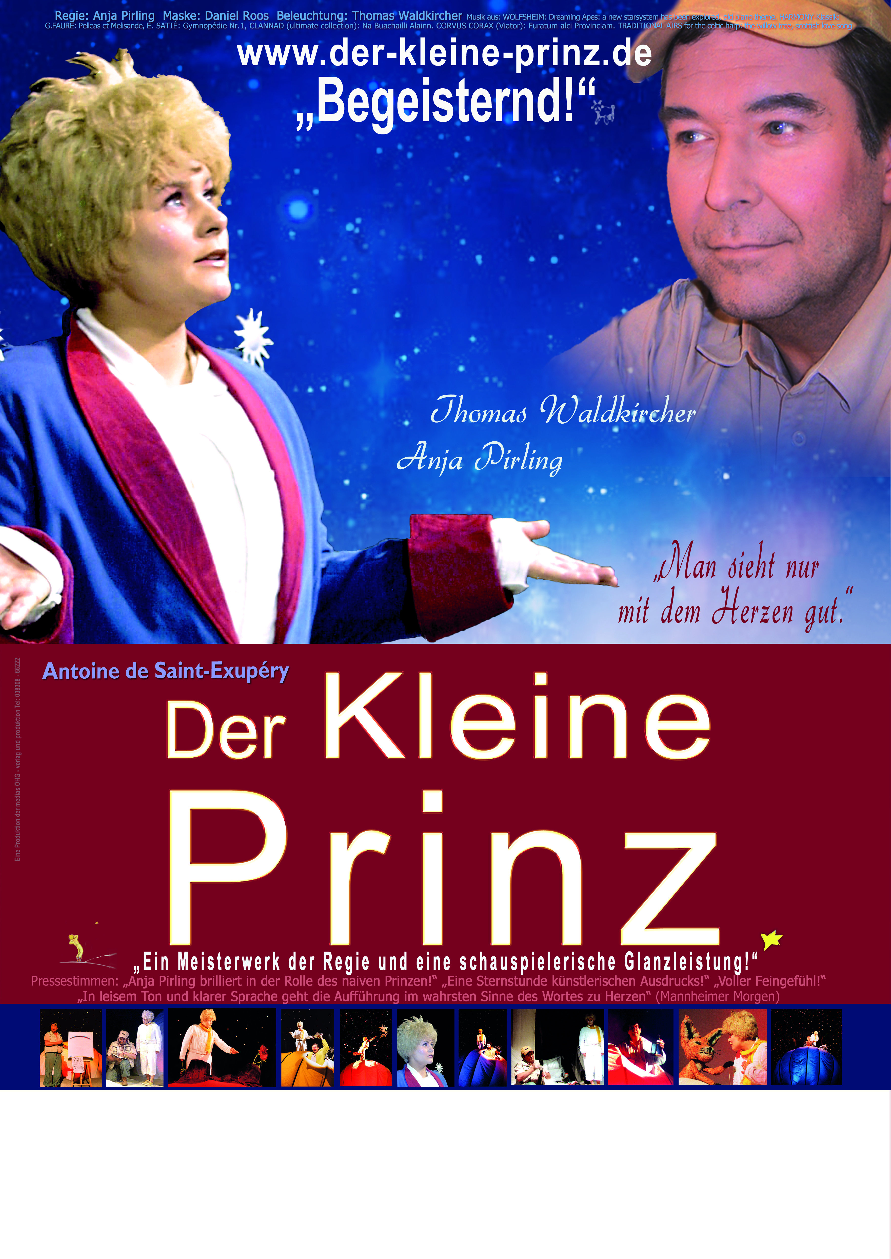 Der kleine Prinz afişi