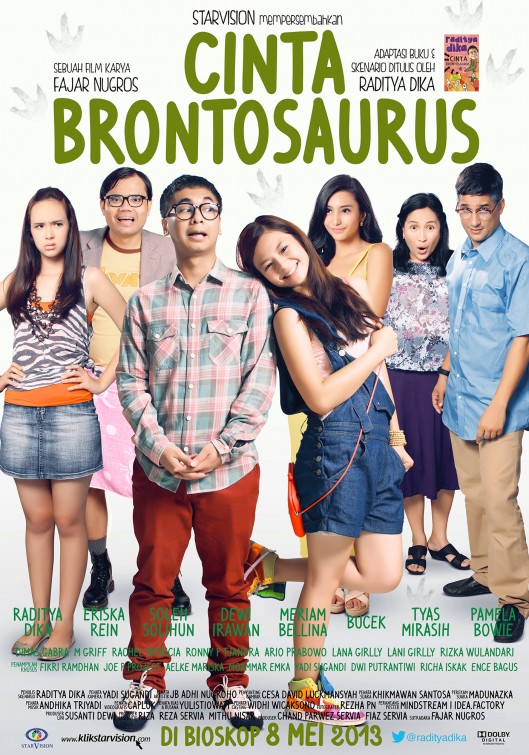 Cinta Brontosaurus afişi
