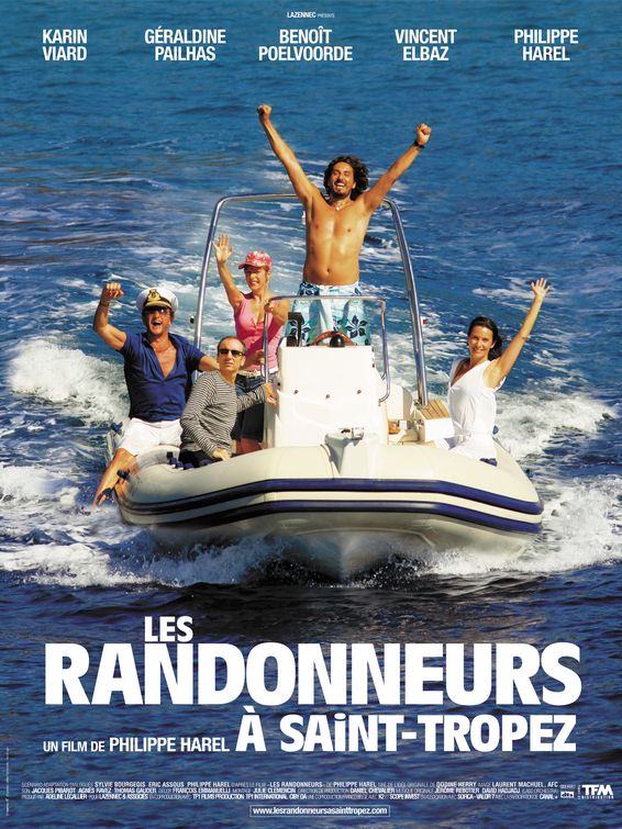 Les randonneurs à Saint-Tropez afişi