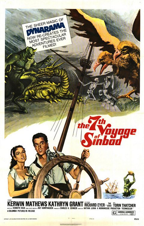 Sinbad'ın 7. Yolculuğu afişi