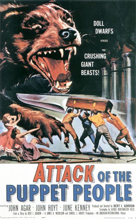 Attack of the Puppet People afişi