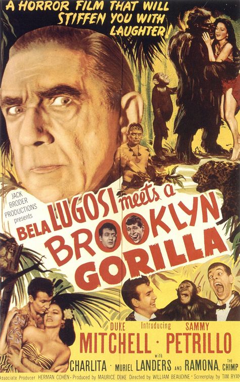 Bela Lugosi Meets a Brooklyn Gorilla afişi