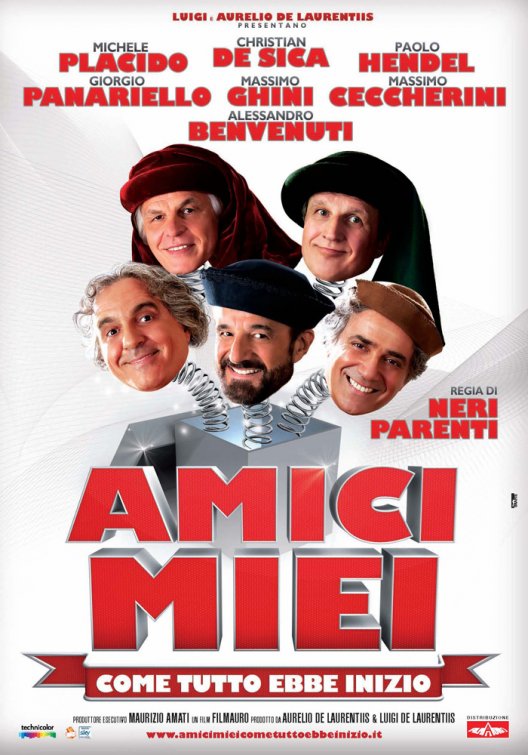 Amici miei - Come tutto ebbe inizio afişi