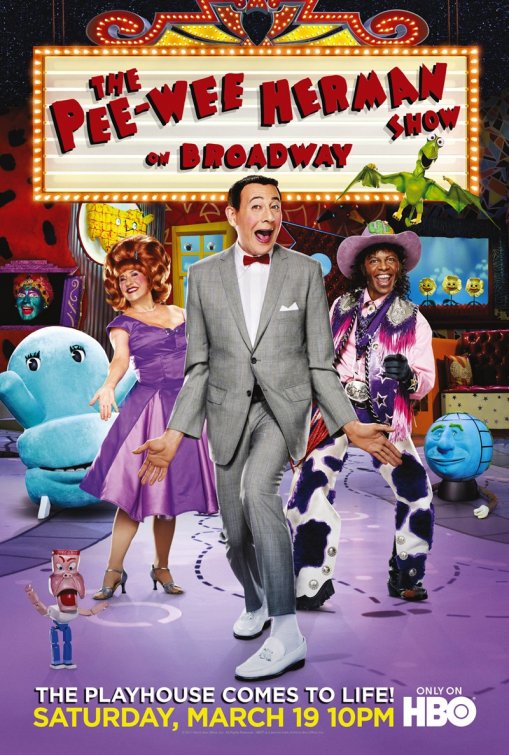 The Pee-Wee Herman Show on Broadway afişi