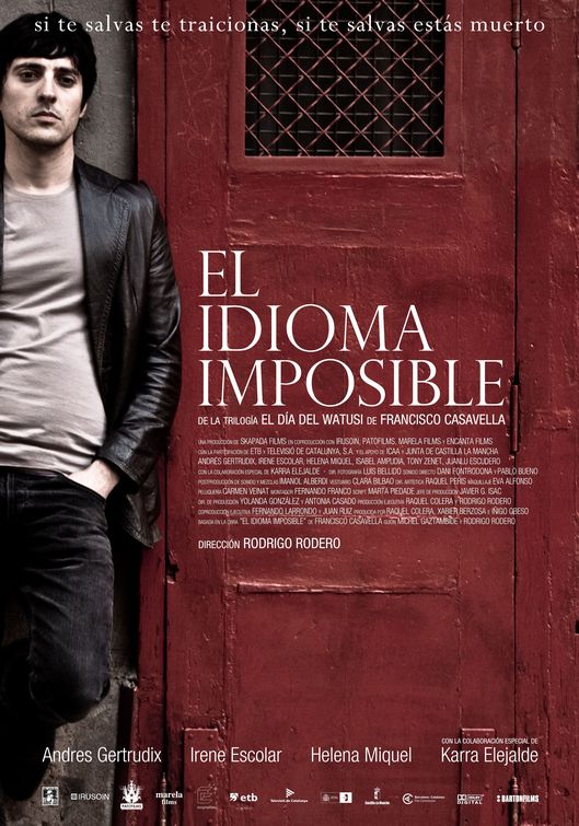 El idioma imposible afişi