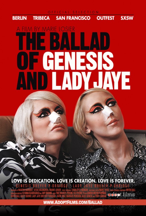 The Ballad of Genesis and Lady Jaye afişi