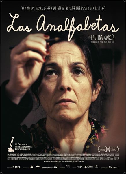 Las analfabetas afişi