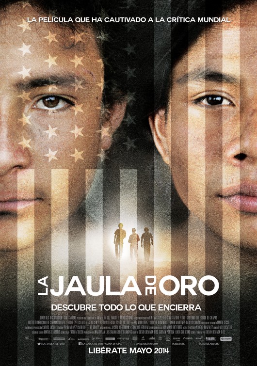 La jaula de oro afişi