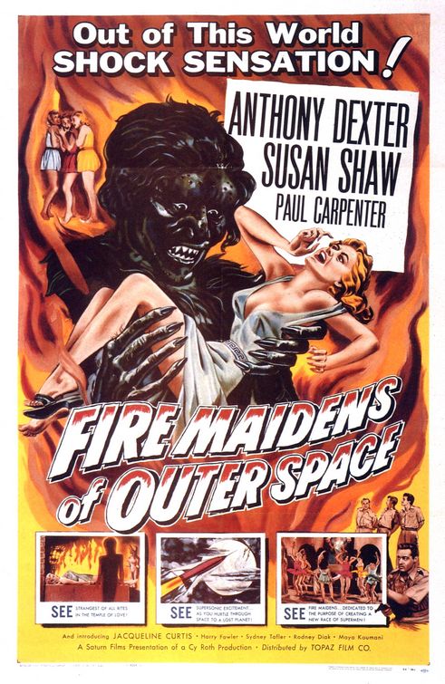 Fire Maidens of Outer Space afişi