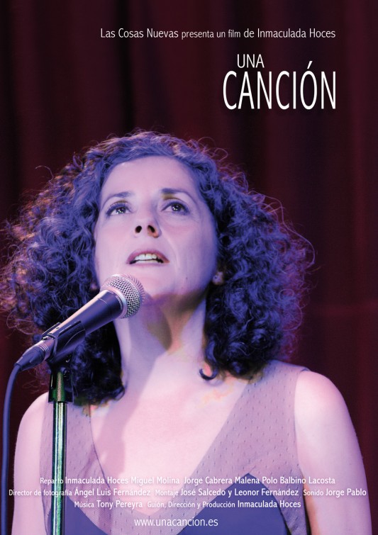 Una canción afişi