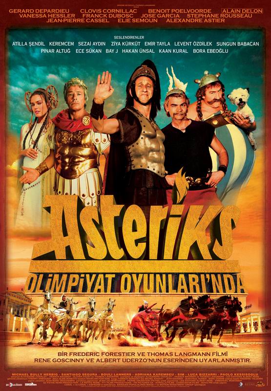 Asteriks Olimpiyatlarda afişi