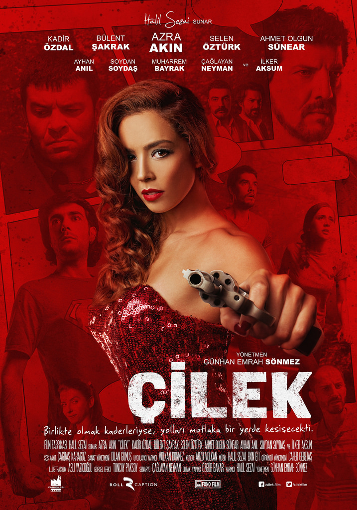 Çilek afişi