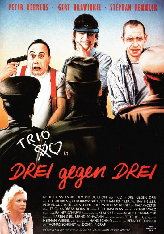 Drei gegen drei afişi