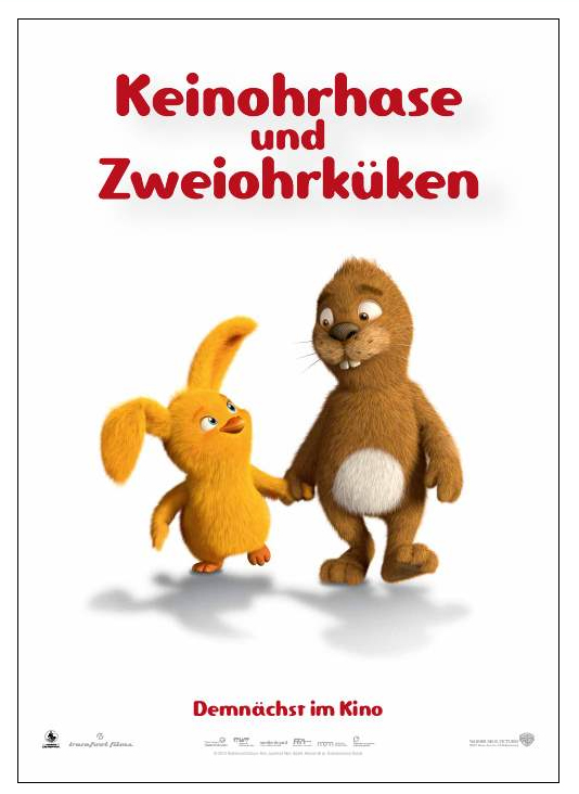 Keinohrhase und Zweiohrküken afişi