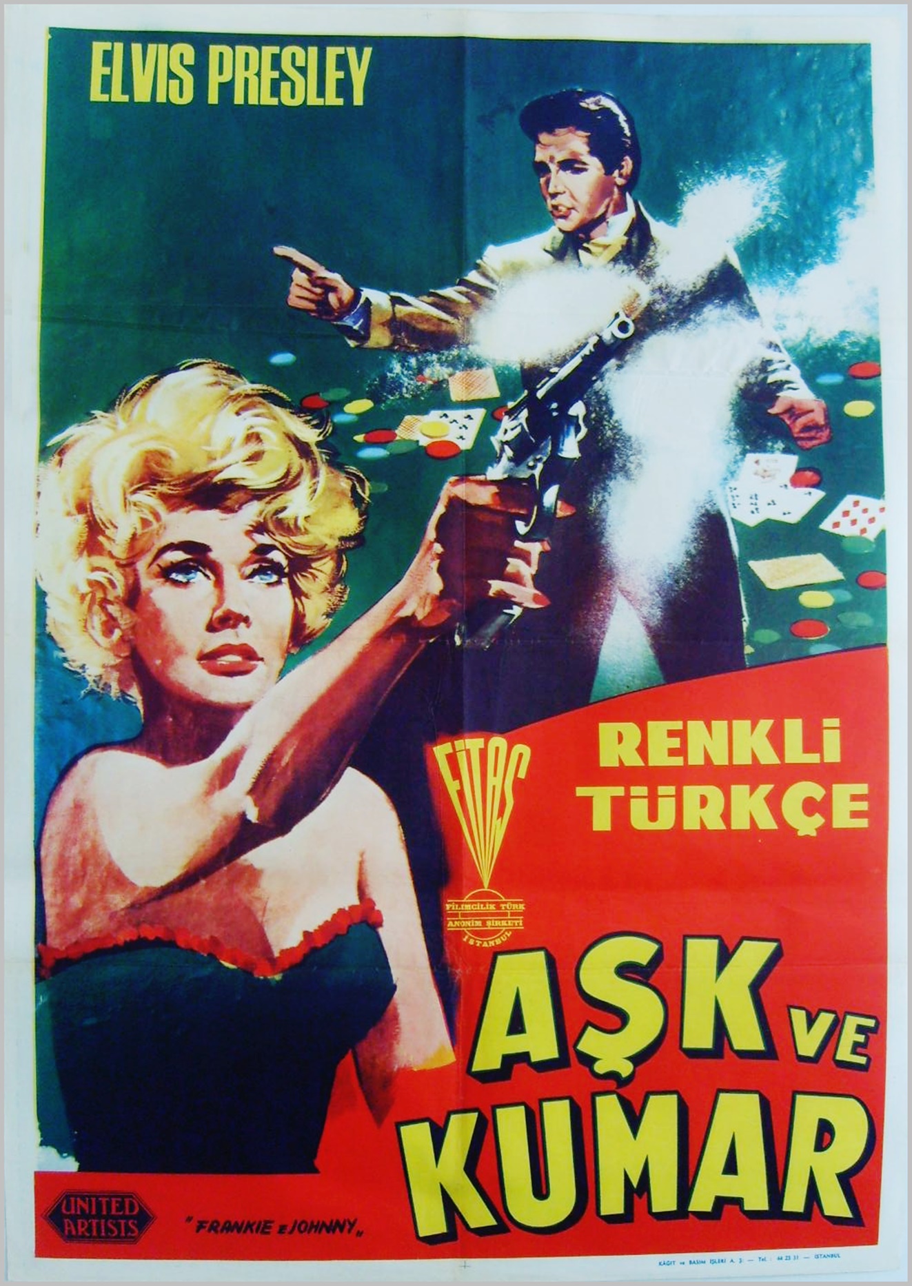 Frankie ve Johnny afişi