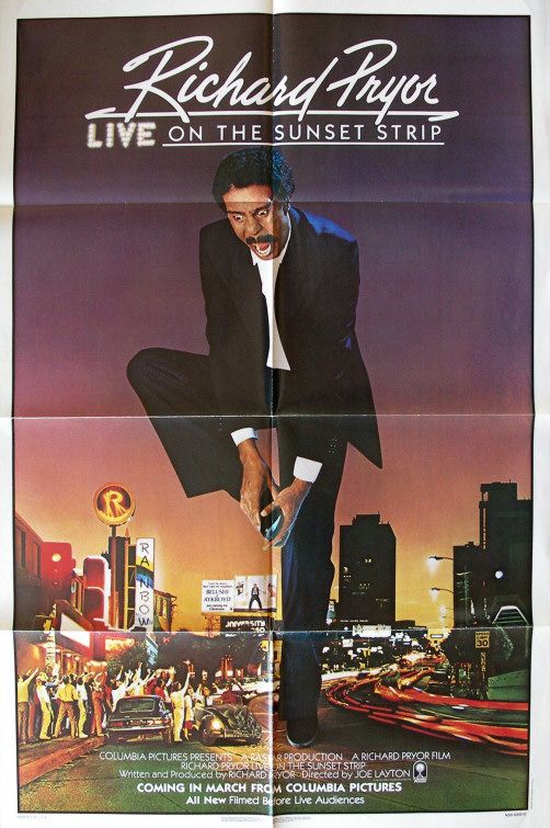 Richard Pryor Live on the Sunset Strip afişi