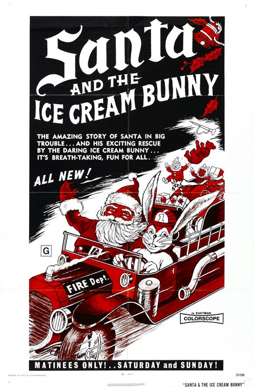 Santa and the Ice Cream Bunny afişi