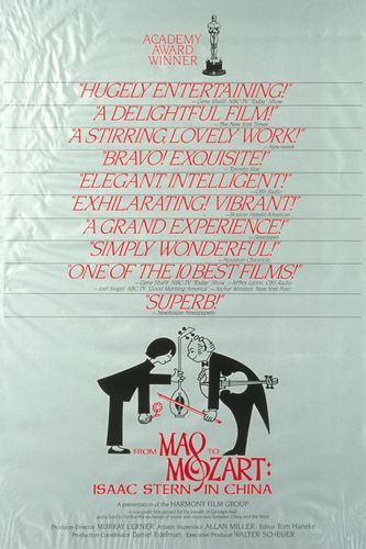 From Mao to Mozart: Isaac Stern in China afişi