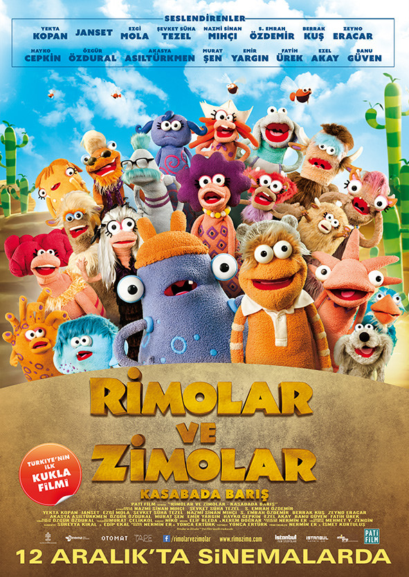 Rimolar ve Zimolar: Kasabada Barış afişi