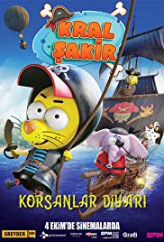 Kral Şakir Korsanlar Diyarı afişi