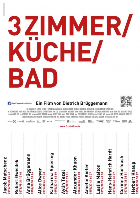 3 Zimmer/Küche/Bad afişi