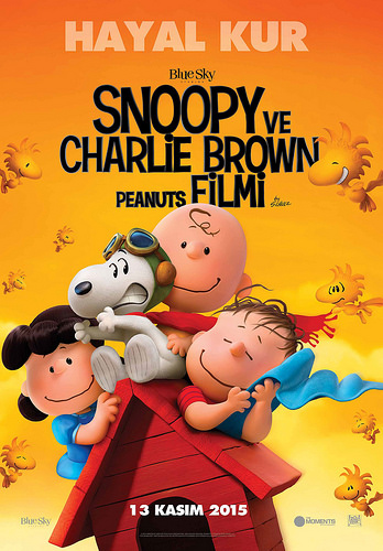 Snoopy ve Charlie Brown Peanuts Filmi afişi