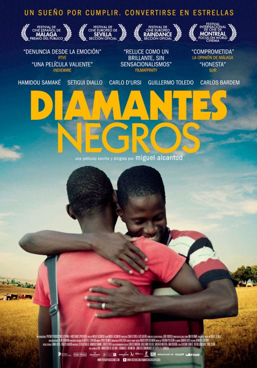 Diamantes negros afişi