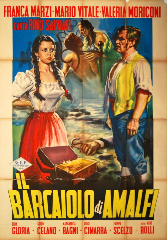 Il barcaiolo di Amalfi afişi
