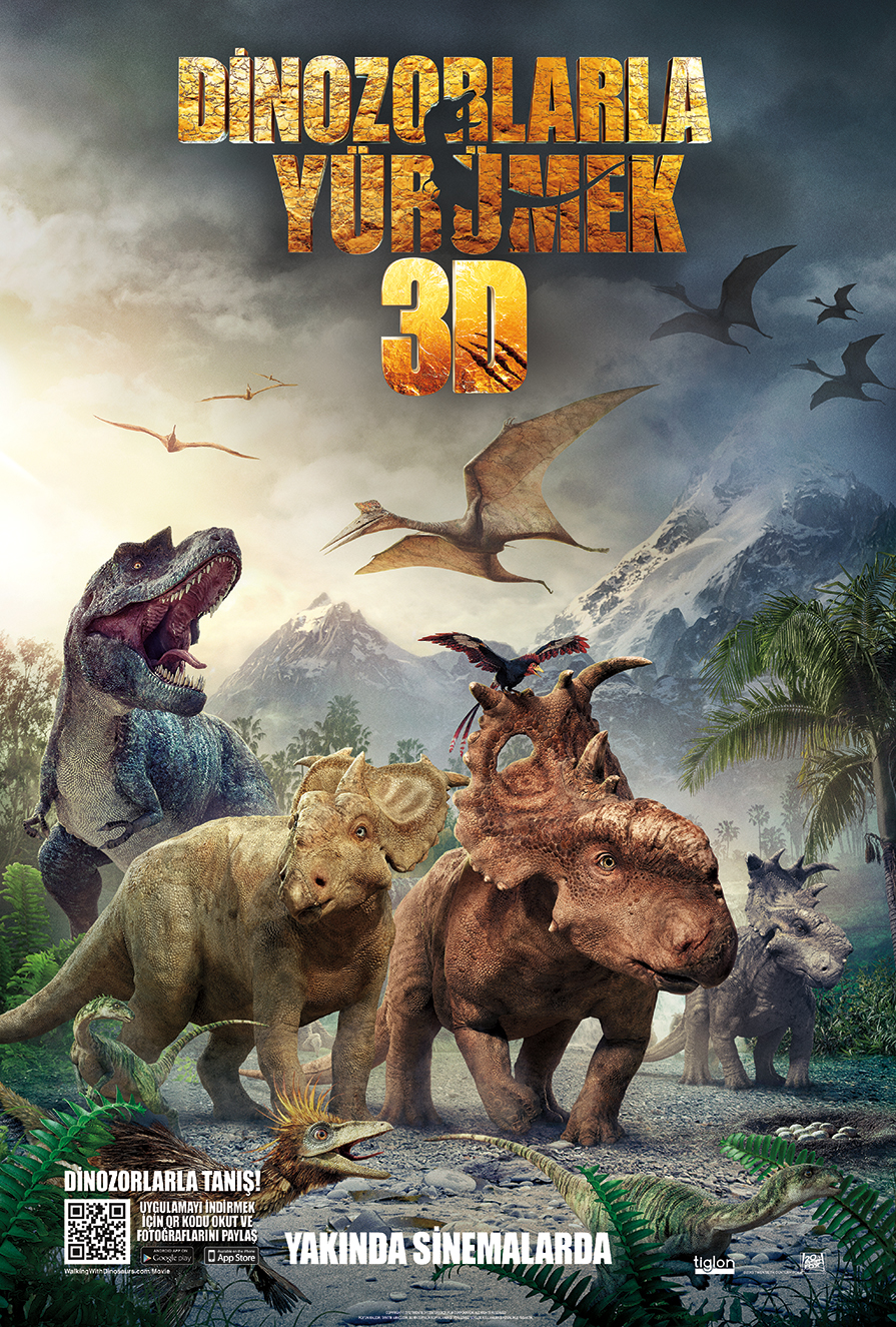 Dinozorlarla Yürümek afişi