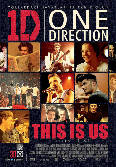 3D One Direction: This Is Us afişi