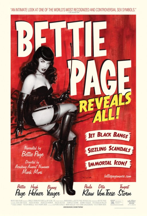 Bettie Page Reveals All afişi