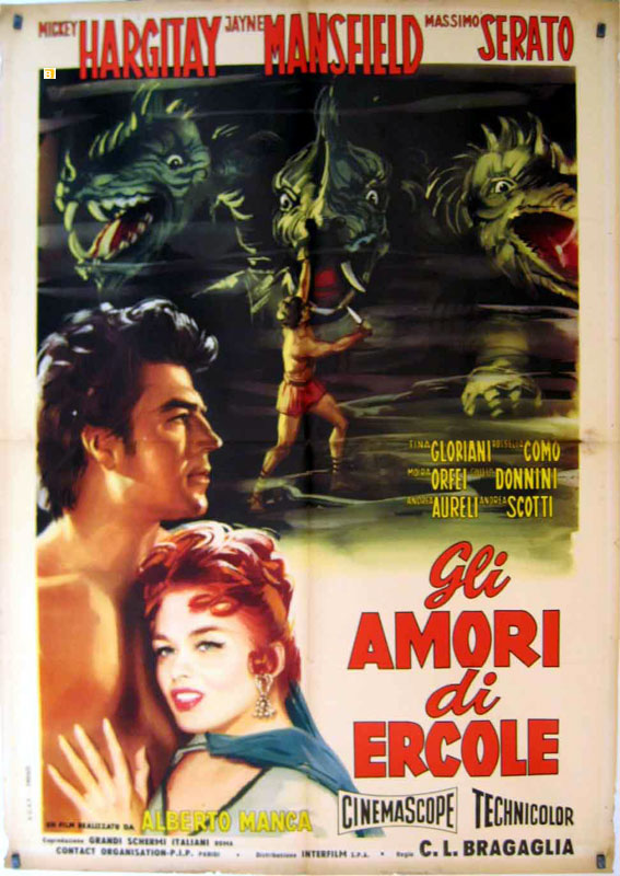 The Loves of Hercules afişi