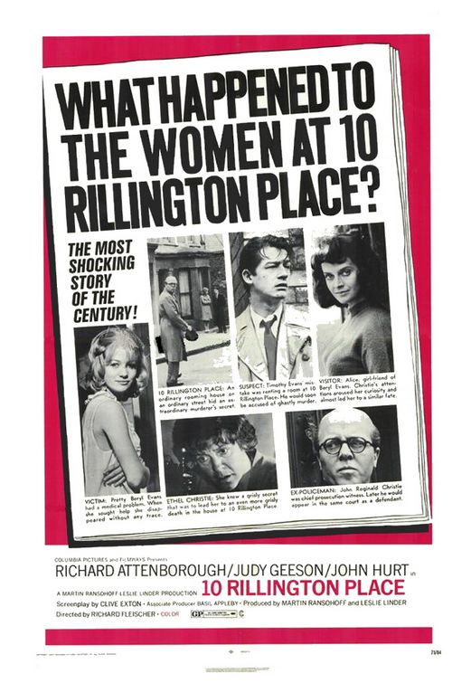10 Rillington Place afişi