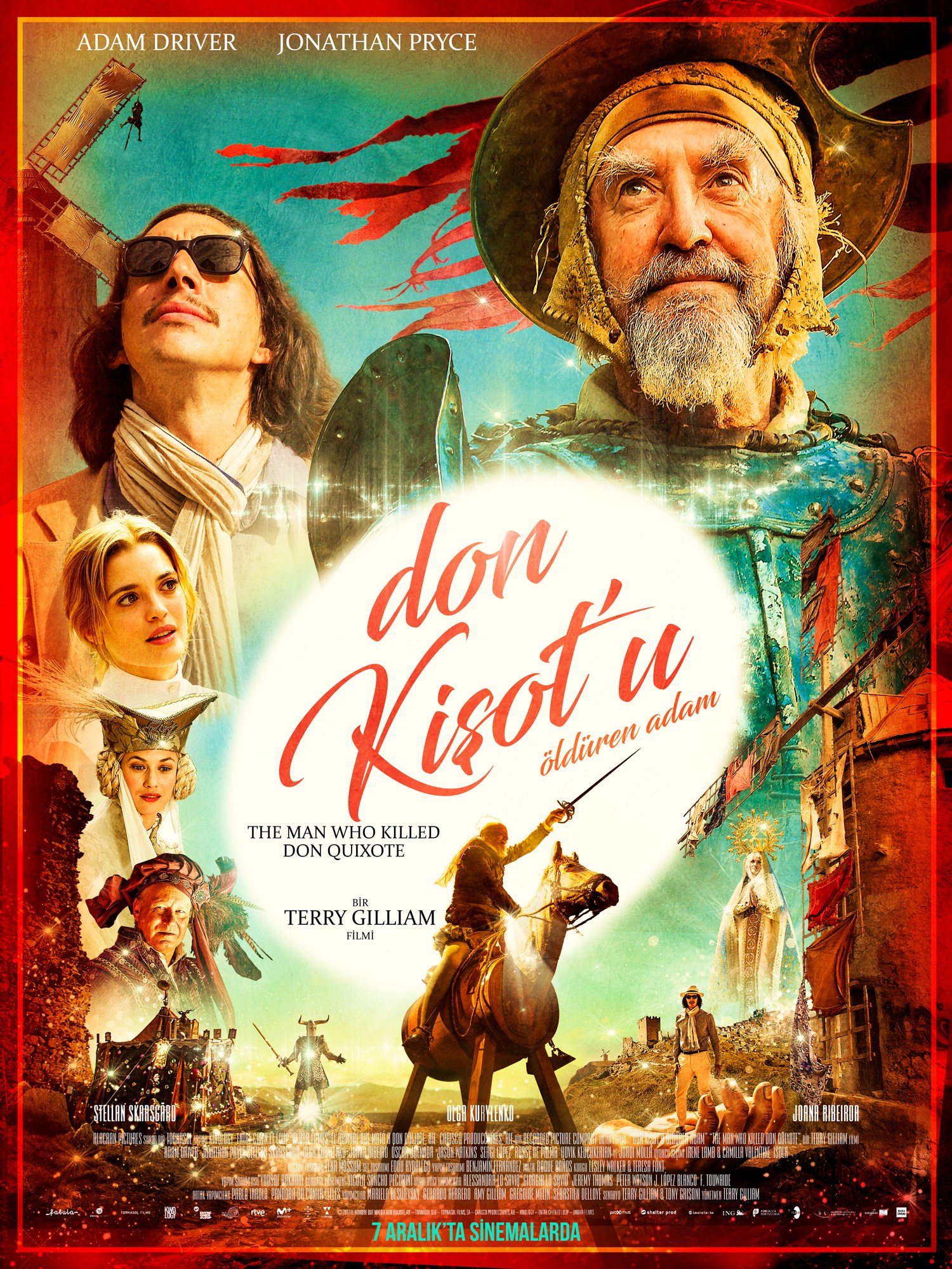 Don Kişot'u Öldüren Adam afişi