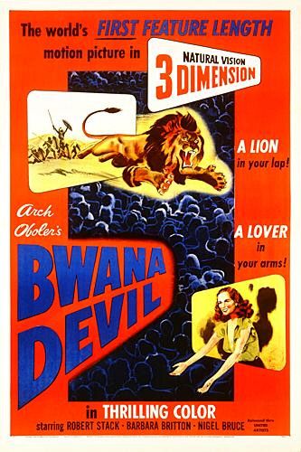 Bwana Devil afişi