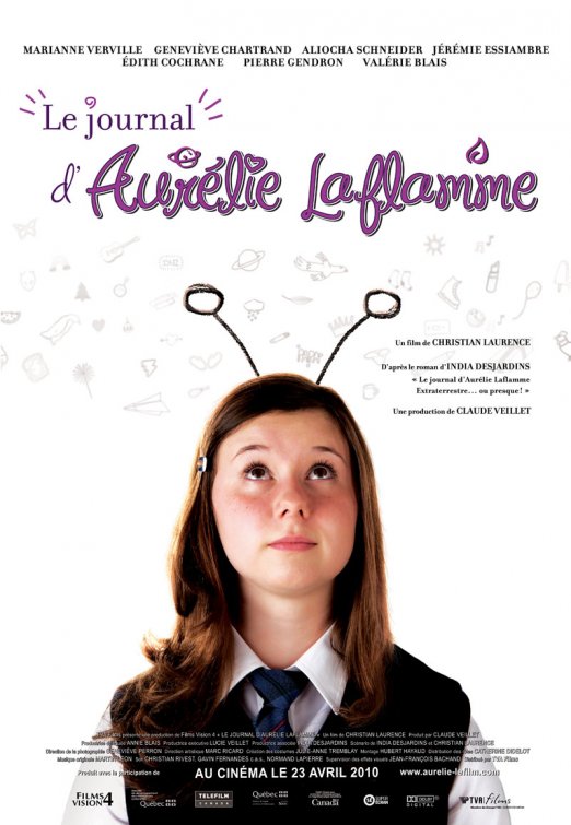 Le journal d'Aurélie Laflamme afişi