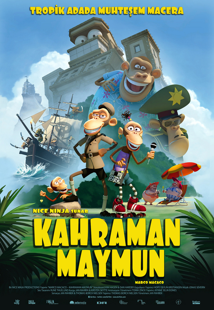 Kahraman Maymun afişi