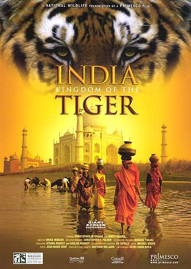 India: Kingdom of the Tiger afişi
