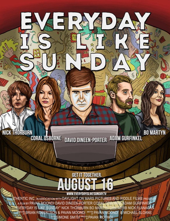 Everyday Is Like Sunday afişi