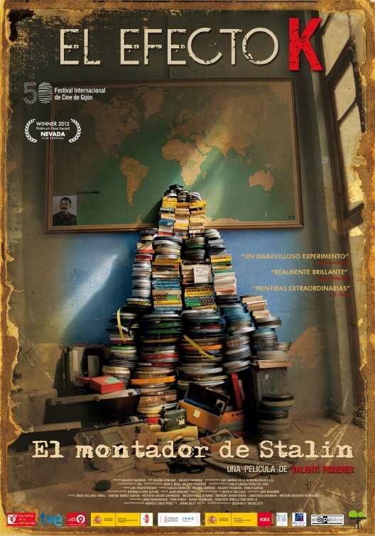 El efecto K. El montador de Stalin afişi