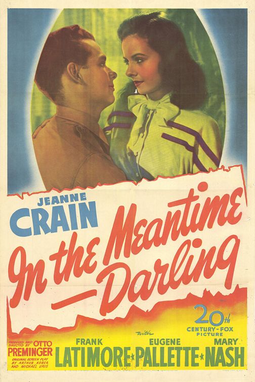 In the Meantime, Darling afişi