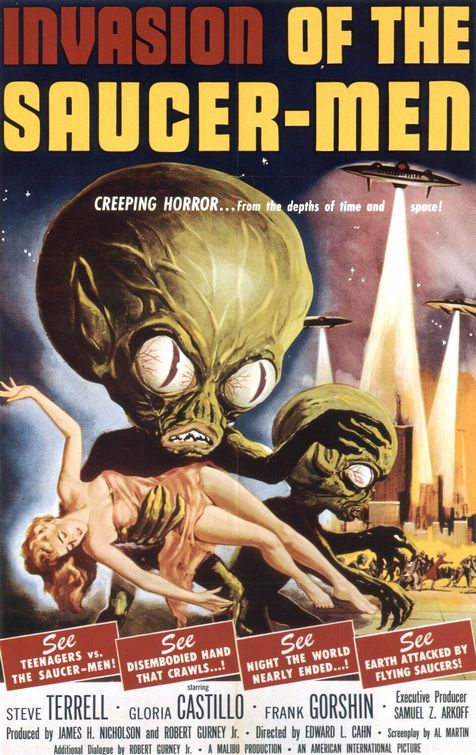 Invasion of the Saucer Men afişi