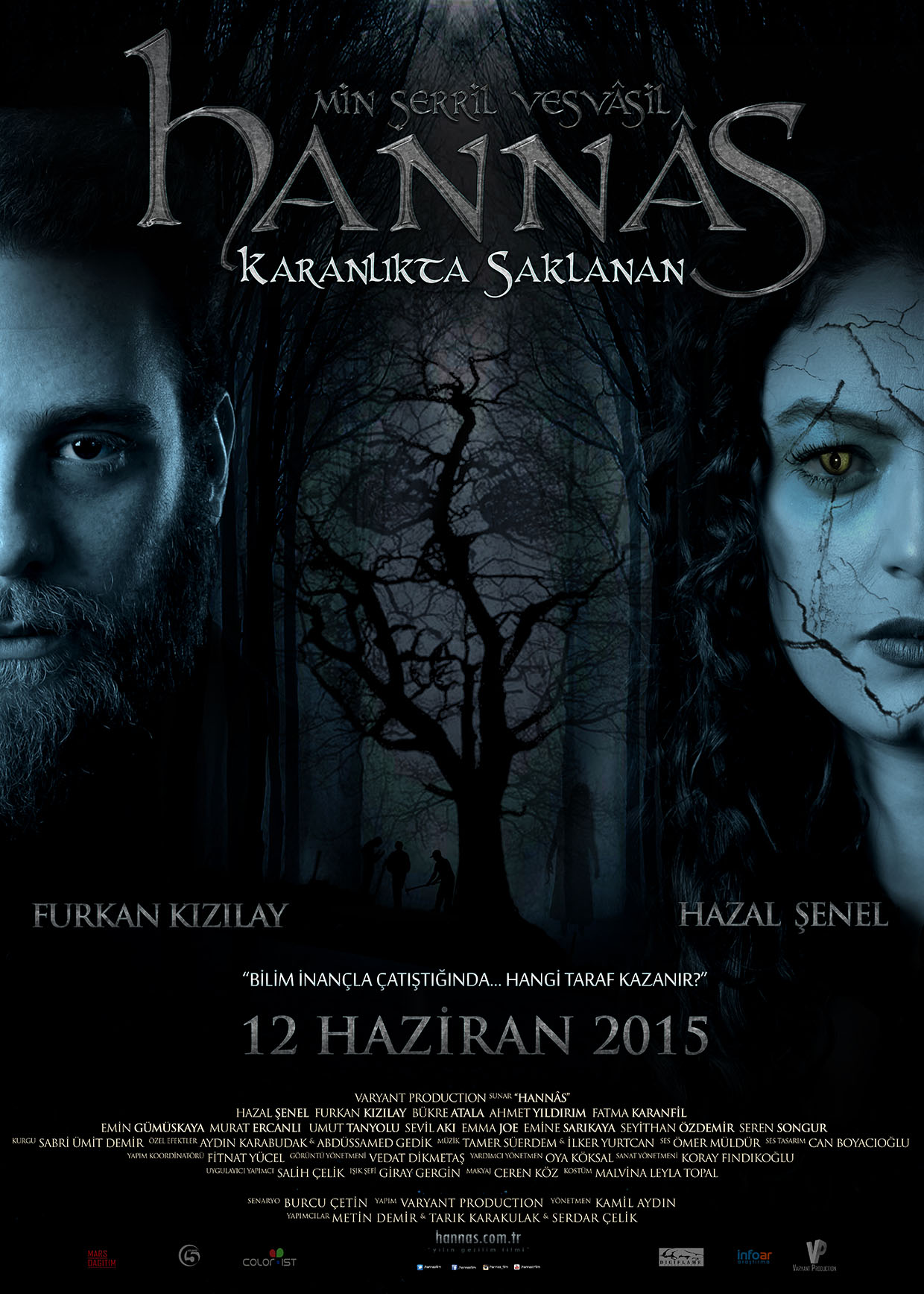 Hannas: Karanlıkta Saklanan afişi