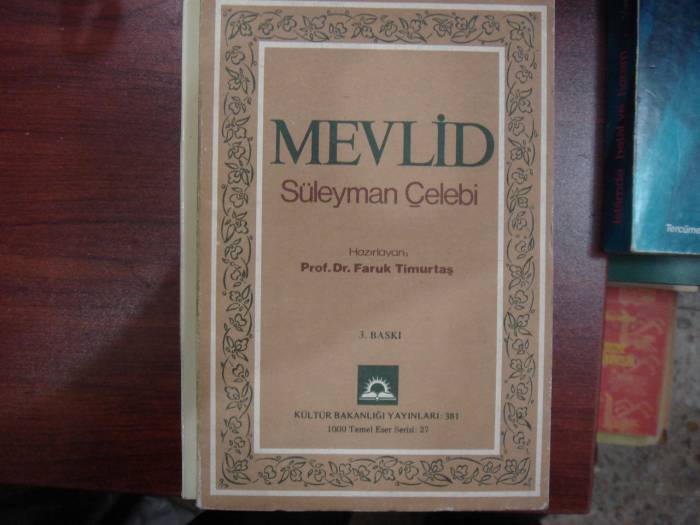 Süleyman Çelebi ve Mevlid afişi