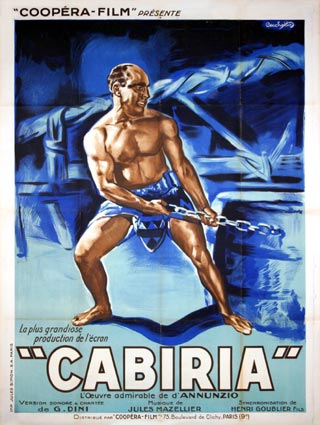 Cabiria afişi