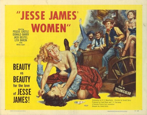 Jesse James' Women afişi