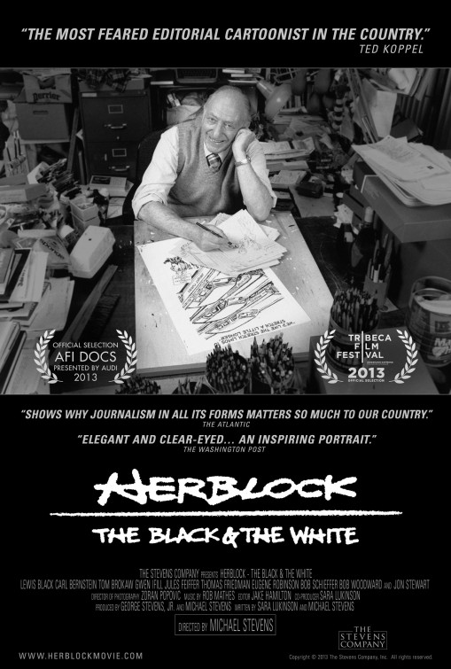 Herblock: The Black & the White afişi