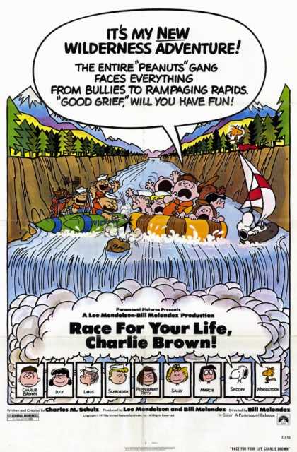 Race for Your Life, Charlie Brown afişi