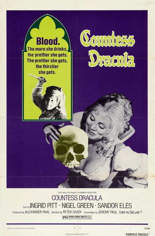 Countess Dracula afişi