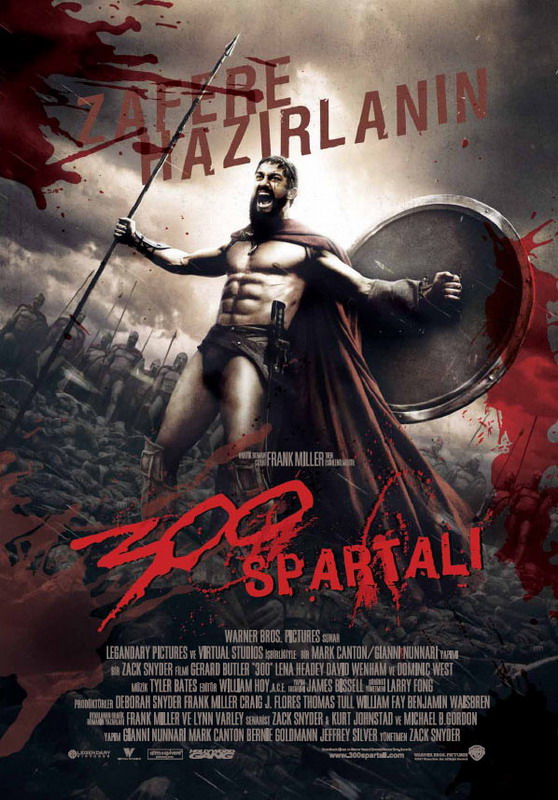 300 Spartalı afişi